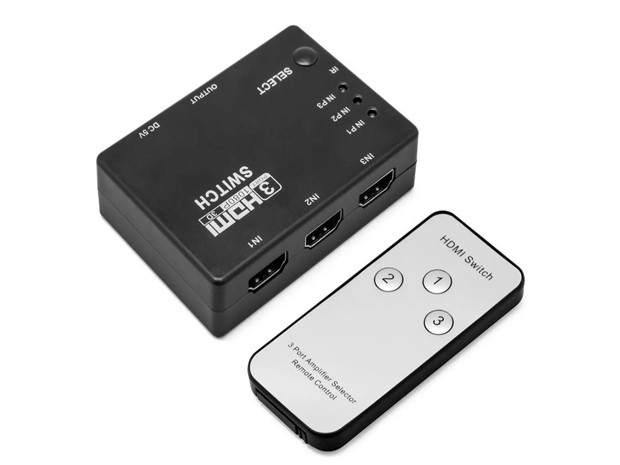 &uu SELECTOR SWITCH HDMI 1080P 2 PUERTOS SM-F7844